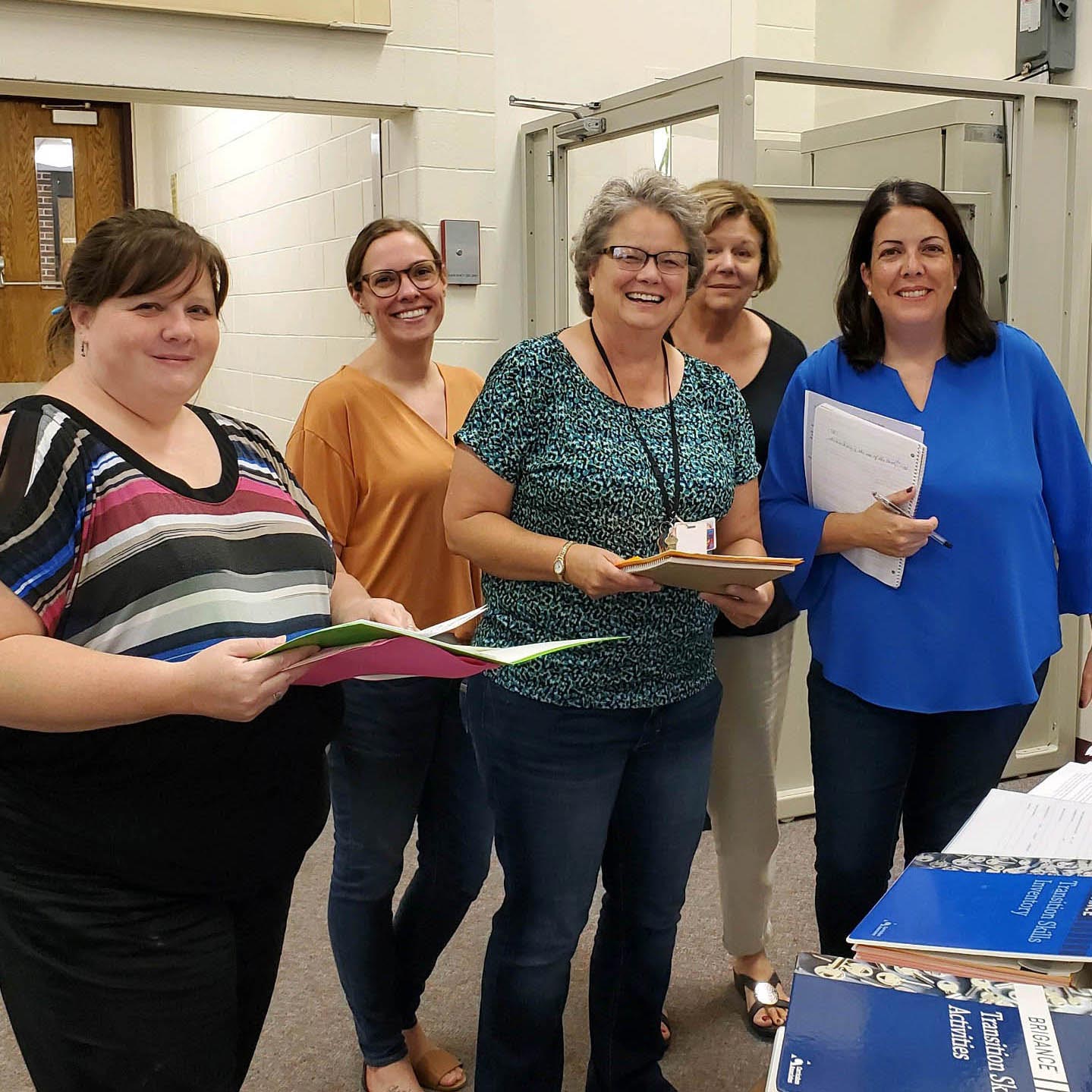 Members of the northwest Indiana Cadre of Transition Leaders.