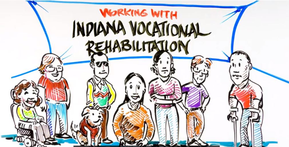 Logo: Indiana Vocational Rehabilitation