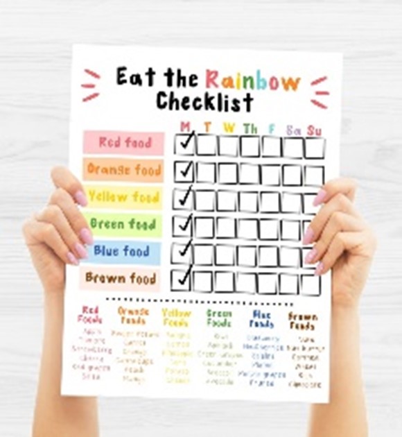Eat the Rainbow Checklist