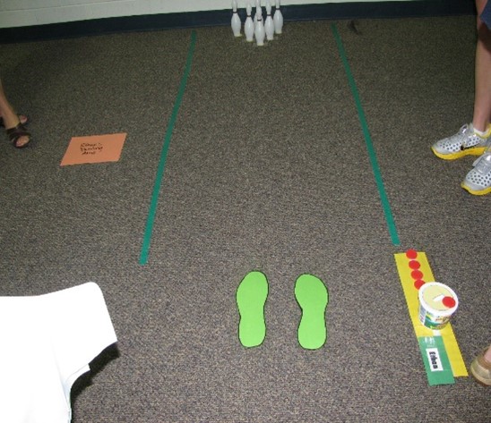 DIY Bowling Set-Up